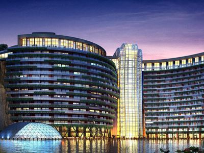 Intercontinental Shanghai Wonderland Exteriér fotografie